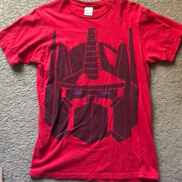 Hot Topic Other - Red optimus prime shirt